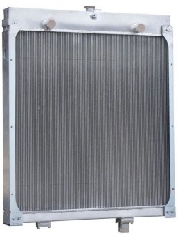 Радиатор охлаждения алюминиевый БР200А-1301010 ДГУ (200-250кВт) 2-ух рядный ШААЗ